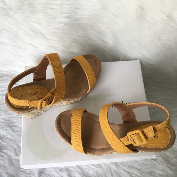 NEW Golden Style & Co Espadrille Wedge Sandal - Picture 4 of 4
